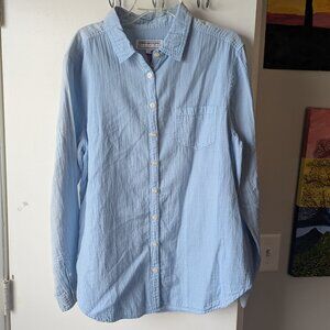 American Colors by Alex Lehr Naomi Shirt Topaz Size Large NWT